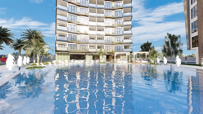 نظام فندقي - شقق بالاقساط ضمن مجمع حديث -في مدينة الانيا 