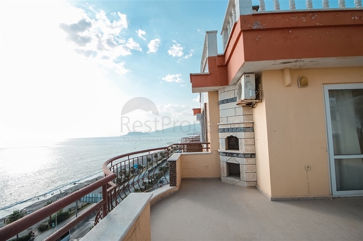 اطلالة بحر مباشرة -دوبلكس 3 غرف وصالة -في محمودلار / الانيا