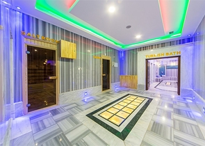 اطلالة بحر - شقة غرفة وصالة - ضمن مجمع فاخر -في كاستل / الانيا 