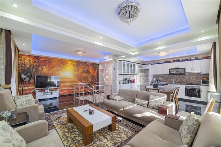 اطلالة بحر - دوبلكس واسعة مفروشة -تصميم 3 غرف وصالة -في محمودلار / الانيا 