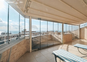 اطلالة بحر - دوبلكس واسعة مفروشة -تصميم 3 غرف وصالة -في محمودلار / الانيا 