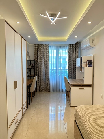 اطلالة بحر - شقة 2 غرفة وصالة -ضمن مجمع حديث -  كارجيجاك / الانيا 