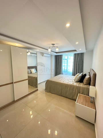 اطلالة بحر - شقة 2 غرفة وصالة -ضمن مجمع حديث -  كارجيجاك / الانيا 