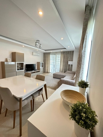 اطلالة بحر - شقة 2 غرفة وصالة -ضمن مجمع حديث -  كارجيجاك / الانيا 