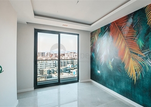 شقة فاخرة على البحر مباشرة - غرفتين وصالة -ضمن مجمع جديد - محمودلار / الانيا 