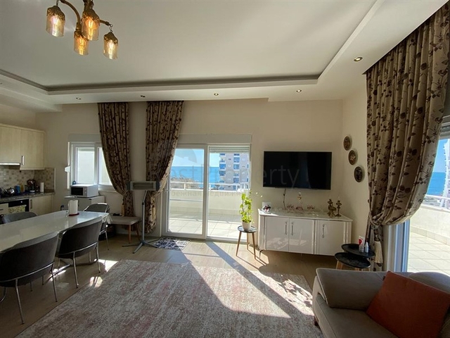 اطلالة بحر - دوبلكس واسعة مفروشة - في محمودلار / الانيا 