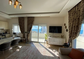 اطلالة بحر - دوبلكس واسعة مفروشة - في محمودلار / الانيا 