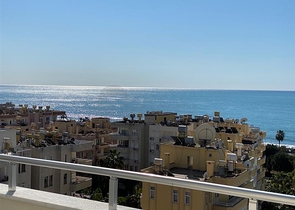 اطلالة بحر - دوبلكس واسعة مفروشة - في محمودلار / الانيا 