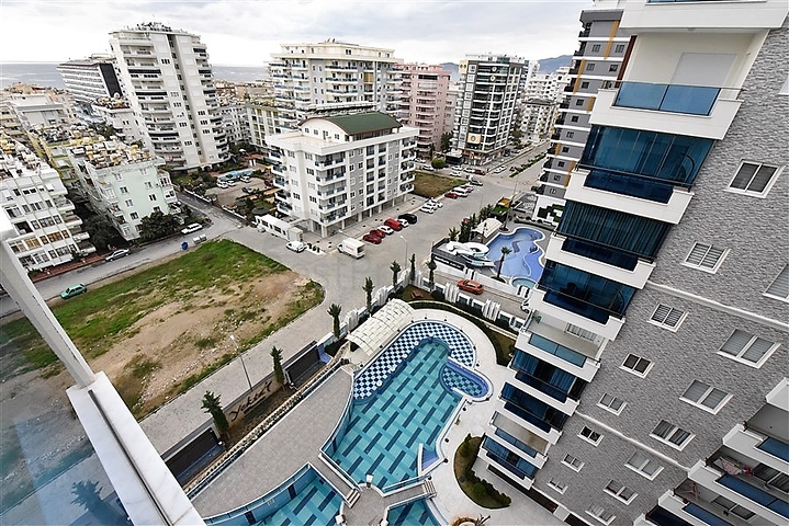 اطلالة بحر - مجمع 5 نجوم - شقة 2 غرفة وصالة -في محمودلار / الانيا 