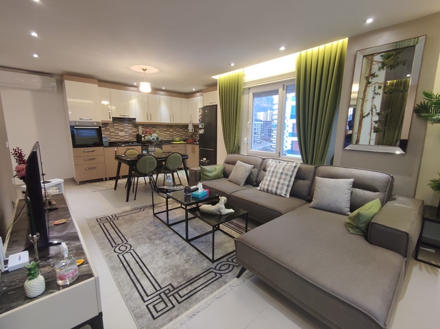 شقق غرفتين وصالة مفروشة -مجمع سكني قريب من البحر - في محمودلار / الانيا