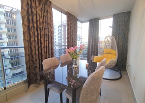 شقق غرفتين وصالة مفروشة -مجمع سكني قريب من البحر - في محمودلار / الانيا