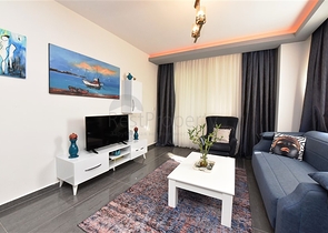 شقة انيقة  - غرفة وصالة مفروشة -ضمن مجمع حديث - في محمودلار / الانيا