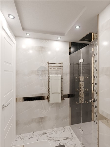 شقة ضمن بناء جديد في مركز الانيا - تصميم 2 غرفة وصالة .