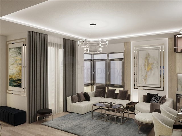 شقة ضمن بناء جديد في مركز الانيا - تصميم 2 غرفة وصالة .