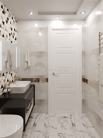 شقة ضمن بناء جديد في مركز الانيا - تصميم 2 غرفة وصالة .