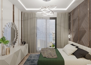 شقة ضمن بناء جديد في مركز الانيا - تصميم 2 غرفة وصالة .