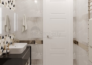 شقة ضمن بناء جديد في مركز الانيا - تصميم 2 غرفة وصالة .