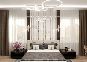 شقة ضمن بناء جديد في مركز الانيا - تصميم 2 غرفة وصالة .