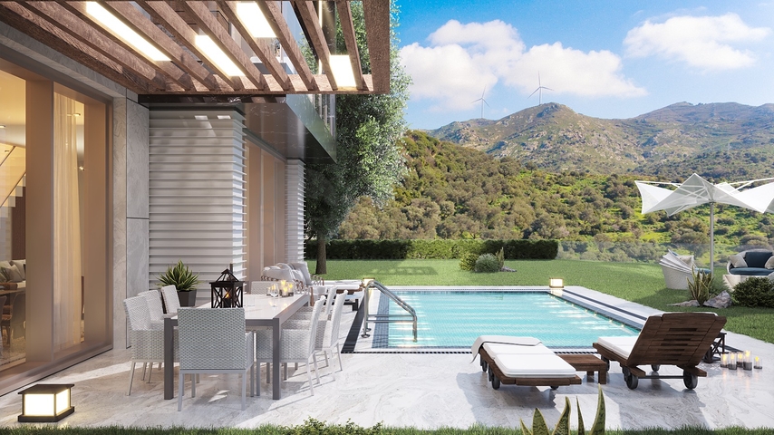 مشروع فيلا فاخرة قيد الإنشاء في منطقة ياليكافاك 