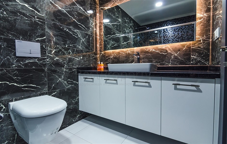 شقة انيقة - تصميم غرفة وصالة - ضمن مجمع فاخر في كارجيجاك / الانيا 