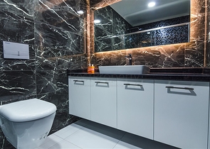 شقة انيقة - تصميم غرفة وصالة - ضمن مجمع فاخر في كارجيجاك / الانيا 