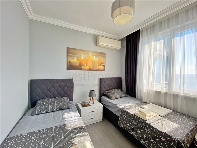 اطلالة بحر مباشرة -شقة غرفتين وصالة -في محمودلار / الانيا 