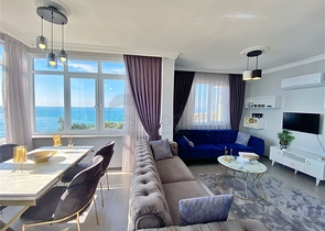 اطلالة بحر مباشرة -شقة غرفتين وصالة -في محمودلار / الانيا 