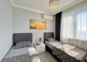 اطلالة بحر مباشرة -شقة غرفتين وصالة -في محمودلار / الانيا 