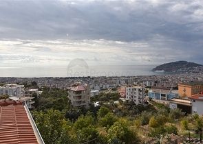 فيلا اطلالة بحر في الانيا - 5 غرف وصالة -مسبح خاص - في جيكجلي / الانيا 