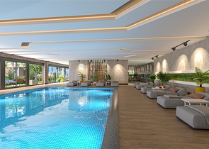 اطلالة بحر - شقق ضمن مجمع حديث في كارجيجاك / الانيا 