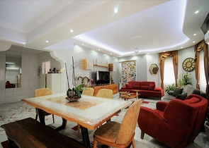 شقة واسعة في مركز الانيا - غرفتين وصالة مفروشة - الانيا سنتر 