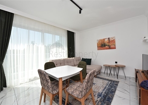 سعر اقتصادي - شقة مفروشة من تصميم غرفة نوم وصالة ضمن مجمع - في افسلار / الانيا 