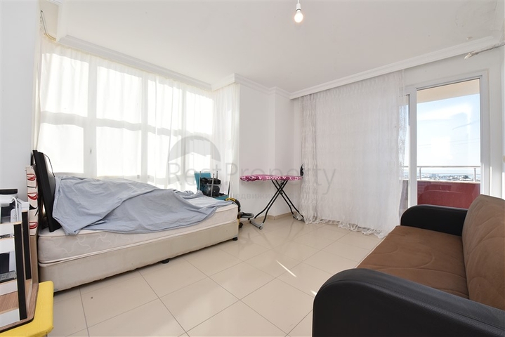 اطلالة بحر - شقة غرفتين وصالة مفروشة -سعر منافس - في بايالار / الانيا 