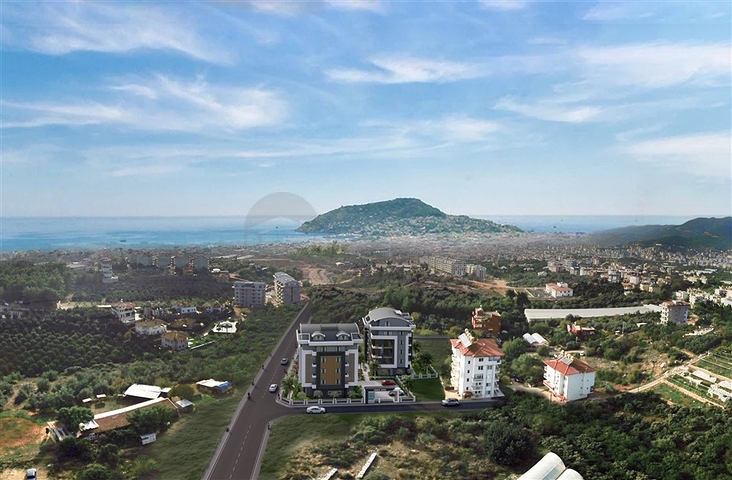 شقق بالاقساط في اوبا - مجمع قيد الانشاء - الانيا 