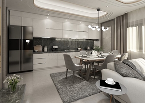 شقق بالاقساط في اوبا - مجمع قيد الانشاء - الانيا 