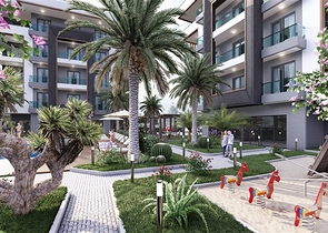 شقق بالاقساط في اوبا - مجمع قيد الانشاء - الانيا 