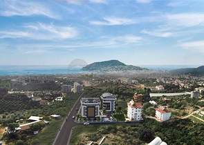 شقق بالاقساط في اوبا - مجمع قيد الانشاء - الانيا 