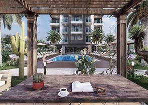 شقق بالاقساط في اوبا - مجمع قيد الانشاء - الانيا 