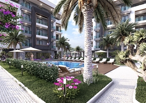 شقق بالاقساط في اوبا - مجمع قيد الانشاء - الانيا 