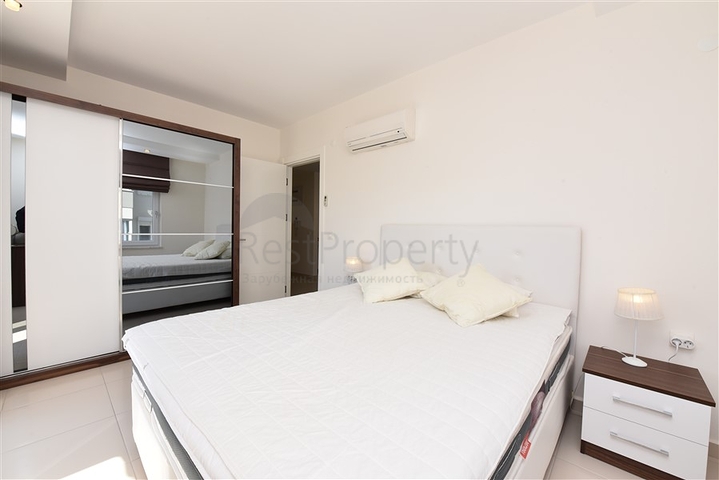 اطلالة بحر - شقة غرفتين وصالة مفروشة -ضمن مجمع يضم كافة الخدمات في افسلار/ مدينة الانيا 