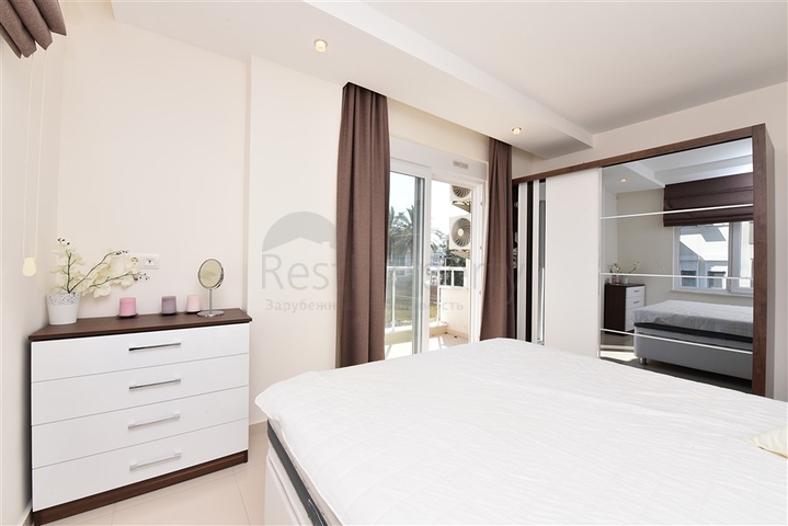 اطلالة بحر - شقة غرفتين وصالة مفروشة -ضمن مجمع يضم كافة الخدمات في افسلار/ مدينة الانيا 