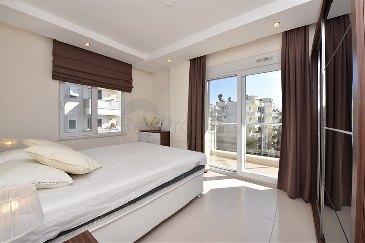 اطلالة بحر - شقة غرفتين وصالة مفروشة -ضمن مجمع يضم كافة الخدمات في افسلار/ مدينة الانيا 