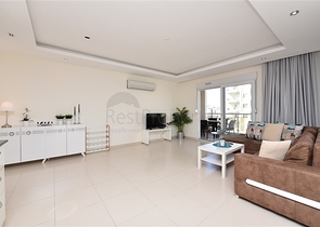 اطلالة بحر - شقة غرفتين وصالة مفروشة -ضمن مجمع يضم كافة الخدمات في افسلار/ مدينة الانيا 