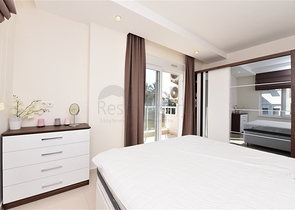 اطلالة بحر - شقة غرفتين وصالة مفروشة -ضمن مجمع يضم كافة الخدمات في افسلار/ مدينة الانيا 