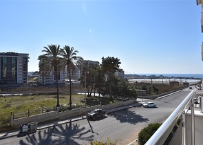 اطلالة بحر - شقة غرفتين وصالة مفروشة -ضمن مجمع يضم كافة الخدمات في افسلار/ مدينة الانيا 