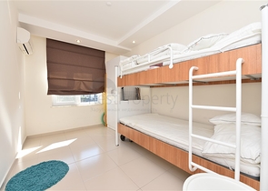 اطلالة بحر - شقة غرفتين وصالة مفروشة -ضمن مجمع يضم كافة الخدمات في افسلار/ مدينة الانيا 