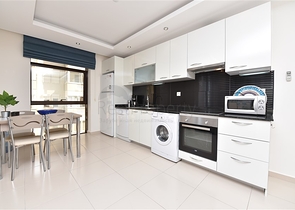 اطلالة بحر - شقة غرفتين وصالة مفروشة -ضمن مجمع يضم كافة الخدمات في افسلار/ مدينة الانيا 