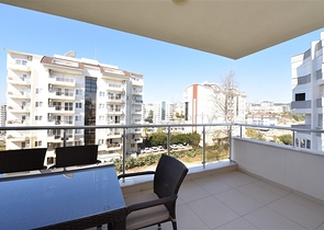 اطلالة بحر - شقة غرفتين وصالة مفروشة -ضمن مجمع يضم كافة الخدمات في افسلار/ مدينة الانيا 