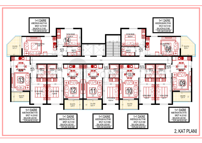 شقق بالتقسيط في الانيا - مجمع قيد الانشاء قريب من البحر - في محمودلار / الانيا 