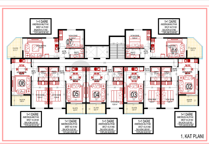 شقق بالتقسيط في الانيا - مجمع قيد الانشاء قريب من البحر - في محمودلار / الانيا 